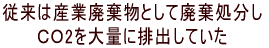 �]���͎Y�Ɣp�����Ƃ��Ĕp�������� �b�n2���ʂɔr�o���Ă��� 